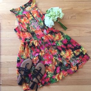 GIANNI BINI floral dress